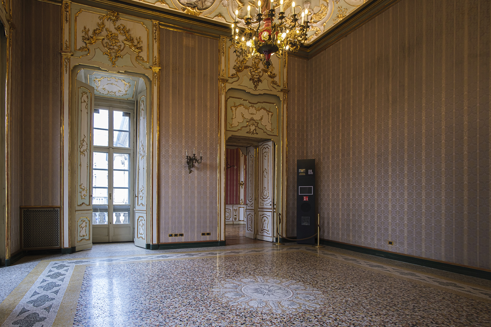 La sala adiacente allo Studiolo (© ph. Roberto Morelli, Ministero della Cultura, 2025)